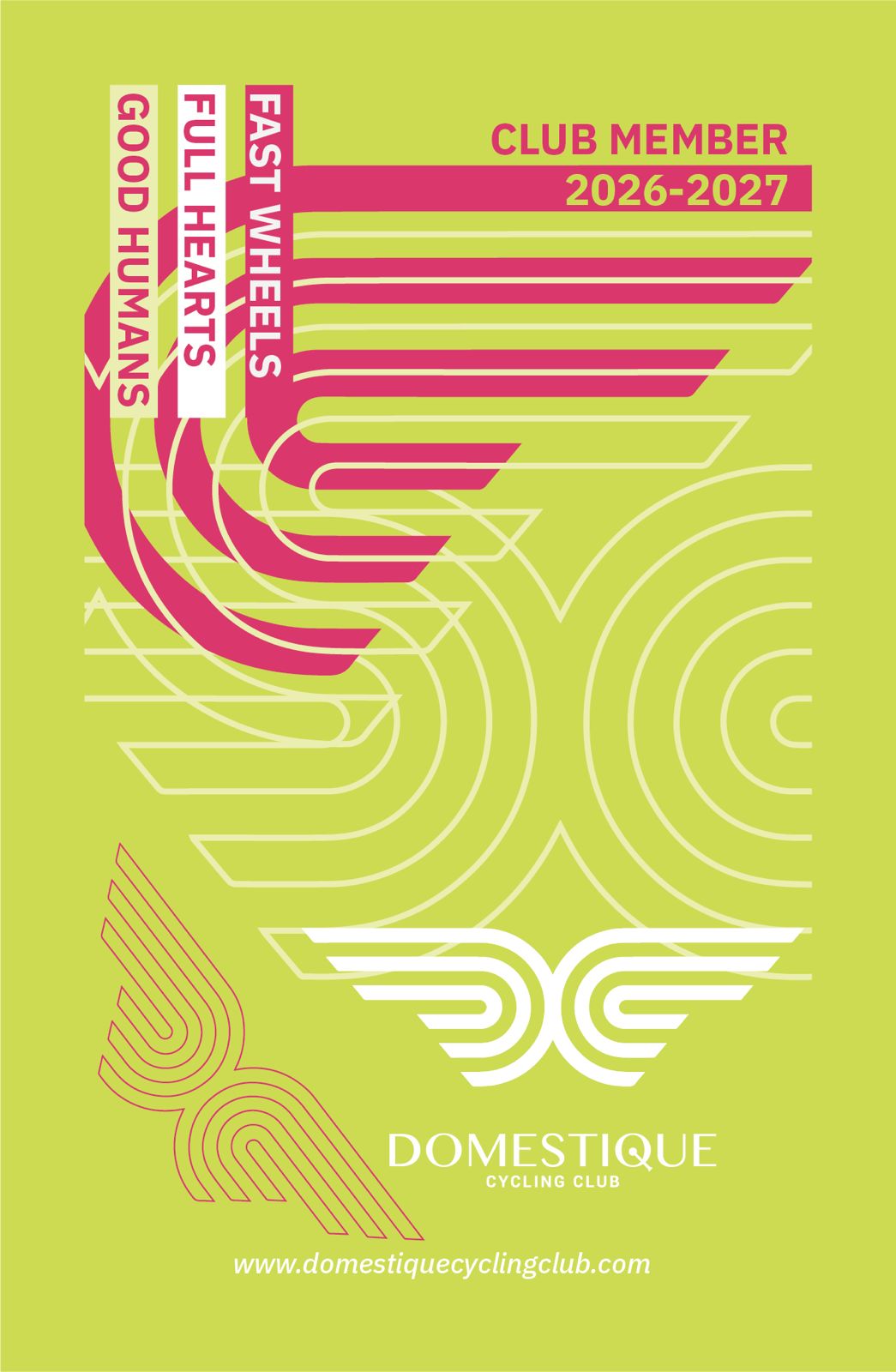 DCC member card, 2026–2027